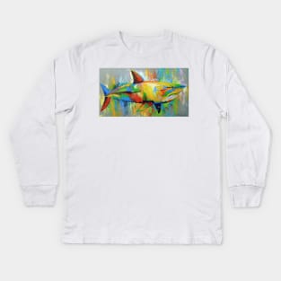 Shark Kids Long Sleeve T-Shirt